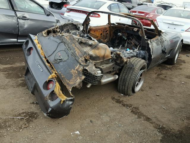 1G1AY8760B5104718 - 1981 CHEVROLET CORVETTE GRAY photo 4