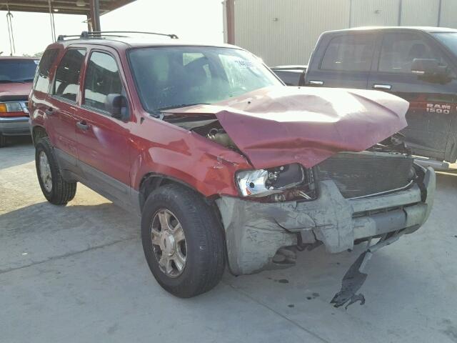 1FMYU03164KA64853 - 2004 FORD ESCAPE XLT RED photo 1