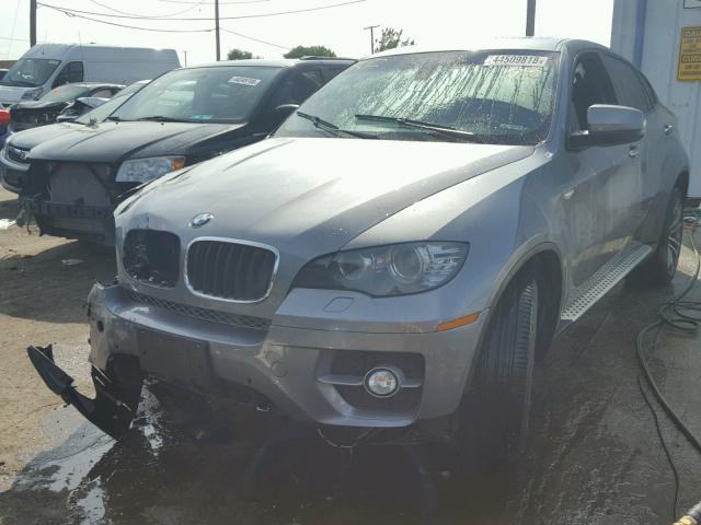 5UXFG4C52AL226544 - 2010 BMW X6 XDRIVE3 GRAY photo 2