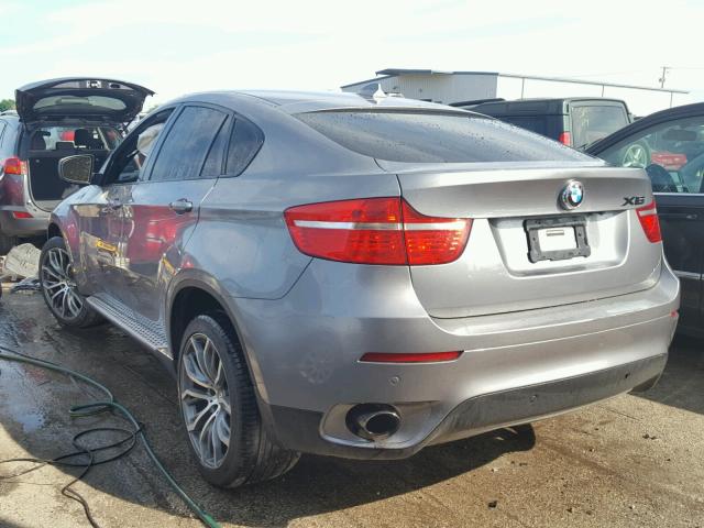 5UXFG4C52AL226544 - 2010 BMW X6 XDRIVE3 GRAY photo 3