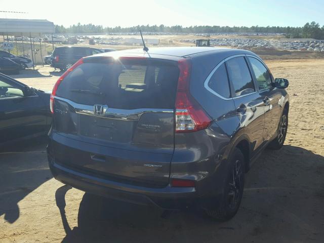 2HKRM3H44GH540971 - 2016 HONDA CR-V SE GRAY photo 4