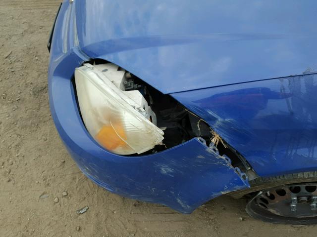 1G1AK58F987125854 - 2008 CHEVROLET COBALT LS BLUE photo 9