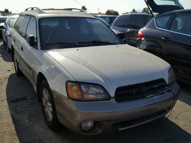 4S3BH665816661135 - 2001 SUBARU LEGACY OUT WHITE photo 1