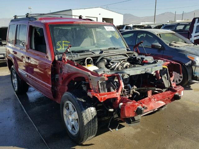 1J4RG4GK2AC106851 - 2010 JEEP COMMANDER MAROON photo 1