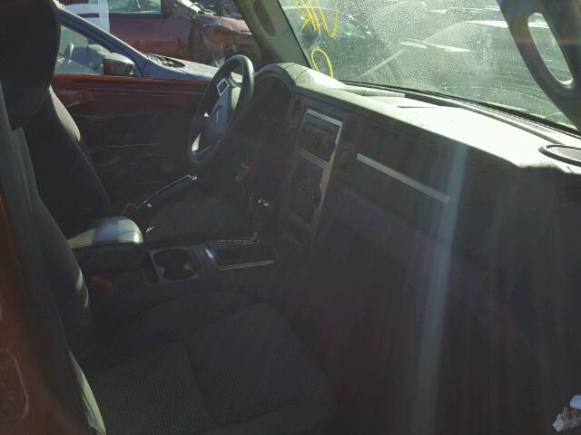 1J4RG4GK2AC106851 - 2010 JEEP COMMANDER MAROON photo 5