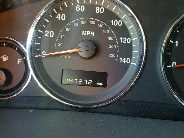 1J4RG4GK2AC106851 - 2010 JEEP COMMANDER MAROON photo 8