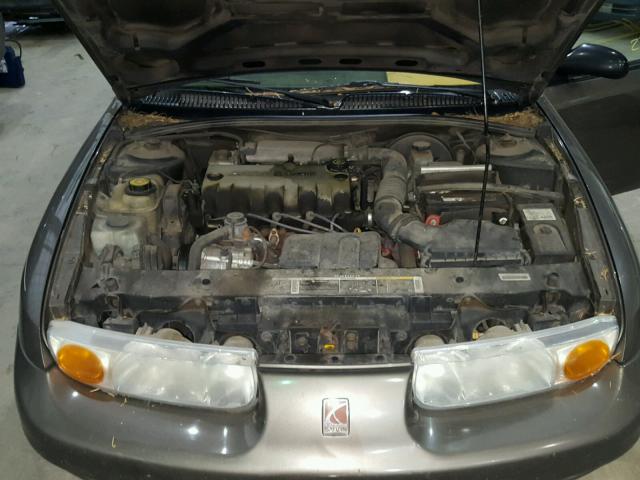 1G8ZH52851Z301449 - 2001 SATURN SL1 GRAY photo 7