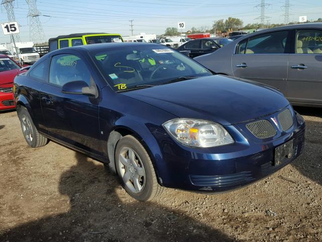 1G2AS18H397148103 - 2009 PONTIAC G5 BLUE photo 1