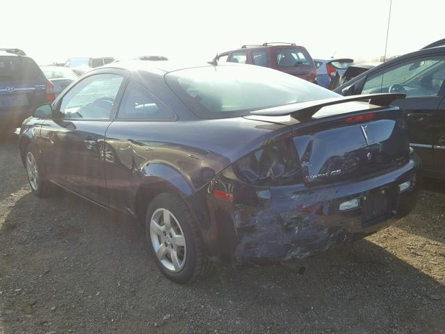 1G2AS18H397148103 - 2009 PONTIAC G5 BLUE photo 3