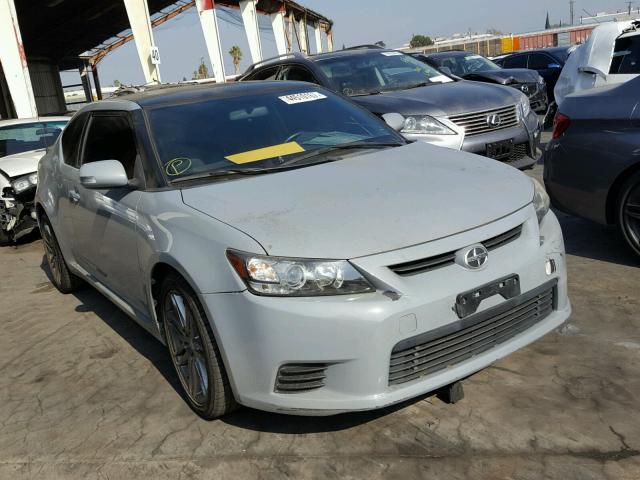 JTKJF5C72D3046175 - 2013 TOYOTA SCION TC GRAY photo 1