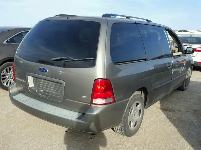 2FMZA51675BA04679 - 2005 FORD FREESTAR S GRAY photo 4