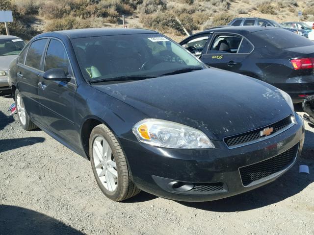 2G1WC5E36D1204211 - 2013 CHEVROLET IMPALA LTZ BLACK photo 1