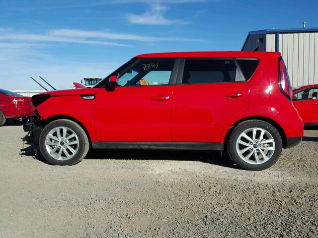 KNDJP3A5XJ7528746 - 2018 KIA SOUL RED photo 9