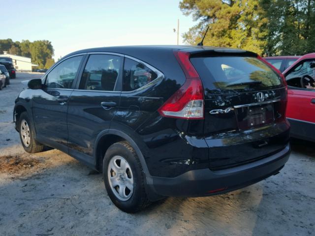 2HKRM3H31EH565203 - 2014 HONDA CR-V BLACK photo 3