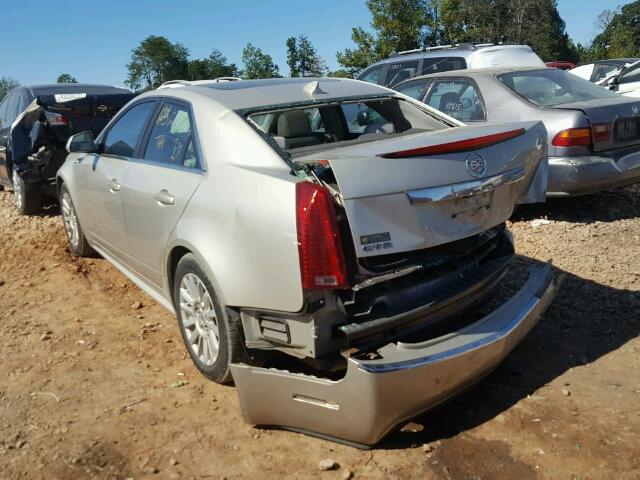 1G6DE5E50D0116084 - 2013 CADILLAC CTS LUXURY TAN photo 3