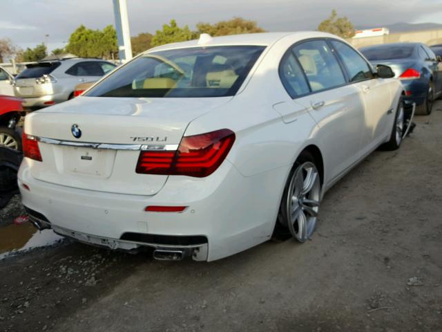 WBAYE8C51ED134653 - 2014 BMW 750 LI WHITE photo 4