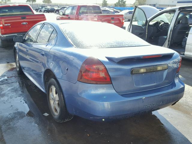 2G2WP552X61175533 - 2006 PONTIAC GRAND PRIX BLUE photo 3