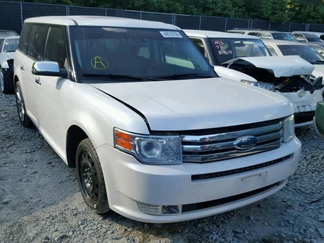 2FMGK5DC2ABA99281 - 2010 FORD FLEX LIMIT WHITE photo 1