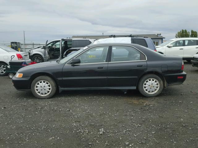 1HGCD5552TA095566 - 1996 HONDA ACCORD EX BLACK photo 9