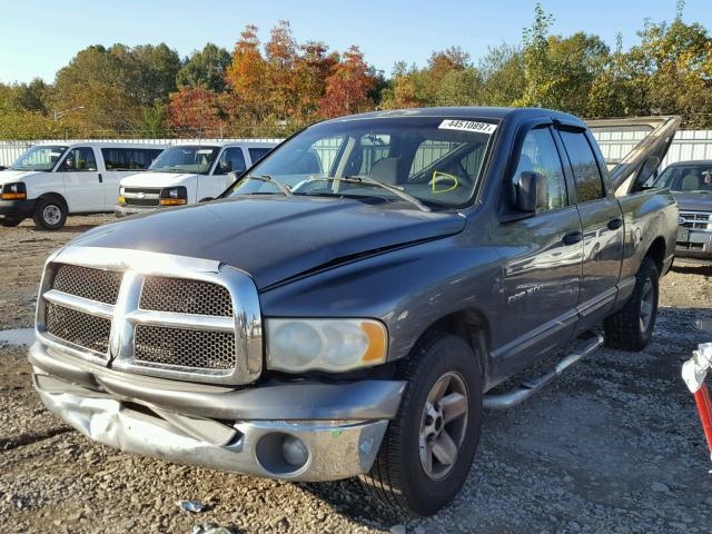 1D7HA18N92S574308 - 2002 DODGE RAM 1500 GRAY photo 2