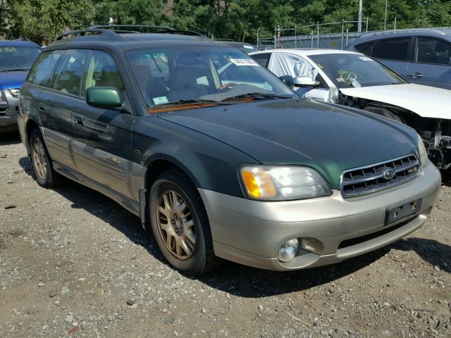 4S3BH806217651496 - 2001 SUBARU LEGACY OUT GREEN photo 1