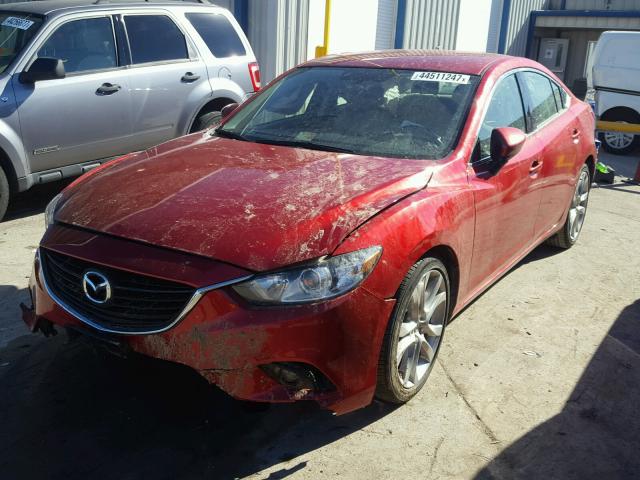 JM1GJ1V60F1165855 - 2015 MAZDA 6 TOURING RED photo 2