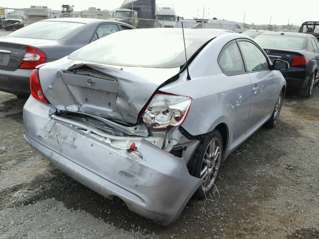 JTKDE177X50010790 - 2005 TOYOTA SCION TC 银色 照片 4