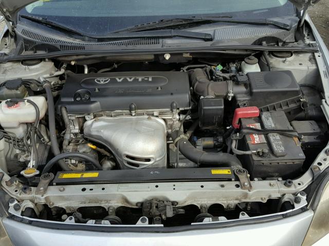 JTKDE177X50010790 - 2005 TOYOTA SCION TC 银色 照片 7