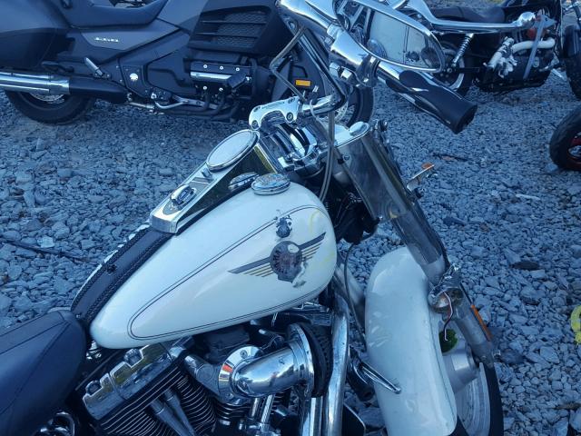 1HD1BMY18YY049039 - 2000 HARLEY-DAVIDSON FLSTF WHITE photo 5