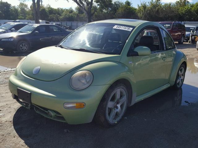3VWCD21C33M405984 - 2003 VOLKSWAGEN NEW BEETLE 绿色 照片 2