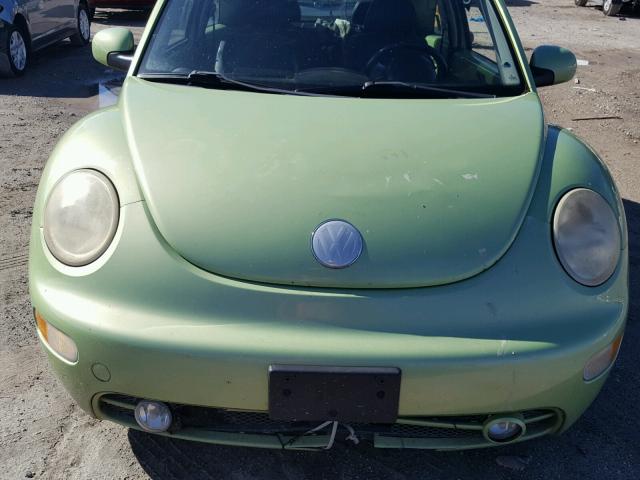 3VWCD21C33M405984 - 2003 VOLKSWAGEN NEW BEETLE GREEN photo 9