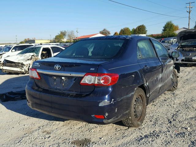 JTDBU4EE5DJ120000 - 2013 TOYOTA COROLLA BA BLUE photo 4