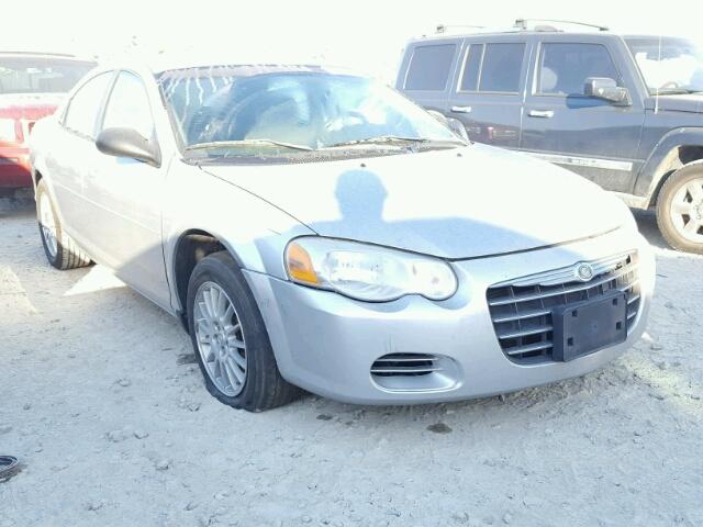 1C3EL56R15N562228 - 2005 CHRYSLER SEBRING SILVER photo 1