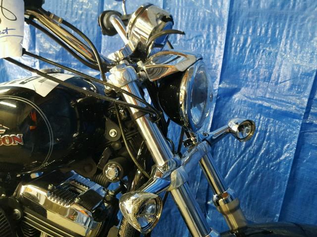 1HD1LL328EC429627 - 2014 HARLEY-DAVIDSON XL1200 T BLACK photo 9