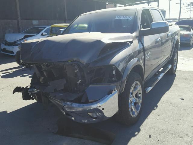 1C6RR6NT4ES293682 - 2014 RAM 1500 LARAM GRAY photo 2