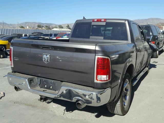 1C6RR6NT4ES293682 - 2014 RAM 1500 LARAM GRAY photo 4