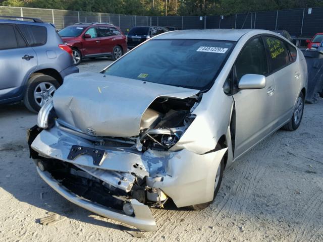 JTDKB20U953011067 - 2005 TOYOTA PRIUS SILVER photo 2