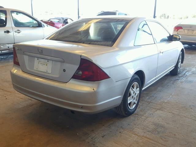 1HGEM22513L069962 - 2003 HONDA CIVIC LX SILVER photo 4