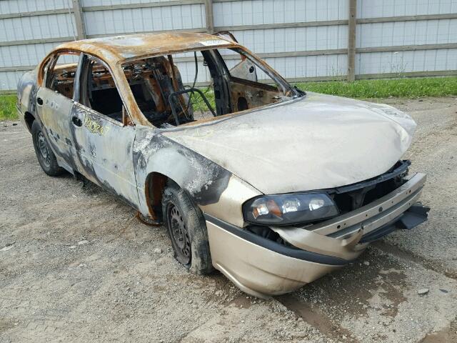 2G1WF52E449233219 - 2004 CHEVROLET IMPALA 棕色 照片 1