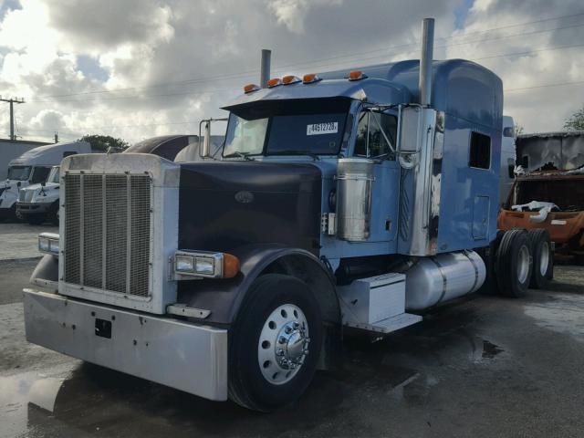 1XP5D49X44D830060 - 2004 PETERBILT 379 BLUE photo 2