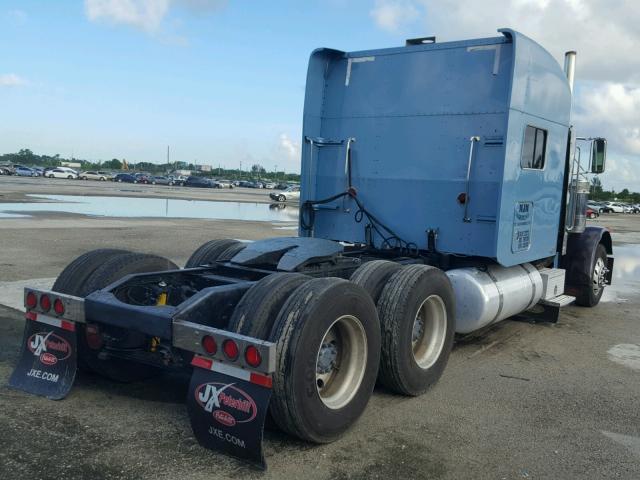 1XP5D49X44D830060 - 2004 PETERBILT 379 BLUE photo 4