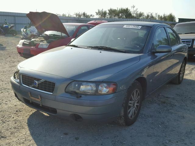 YV1RS61T042410282 - 2004 VOLVO S60 TEAL photo 2