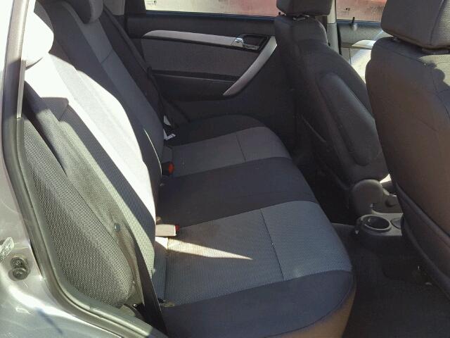 KL1TD6DE7BB197743 - 2011 CHEVROLET AVEO LS GRAY photo 6