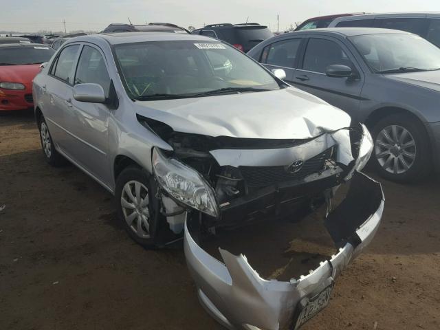 1NXBU40E29Z067944 - 2009 TOYOTA COROLLA SILVER photo 1