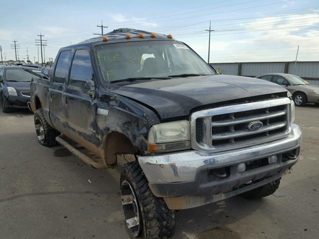 1FTSW31F33EA34808 - 2003 FORD F350 SRW S BLACK photo 1