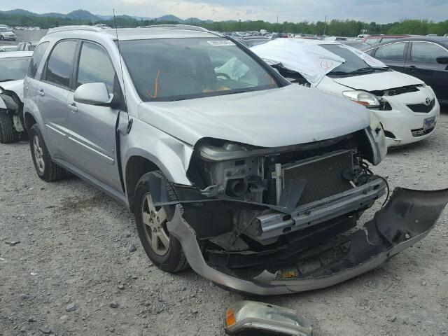 2CNDL73F966113443 - 2006 CHEVROLET EQUINOX SILVER photo 1