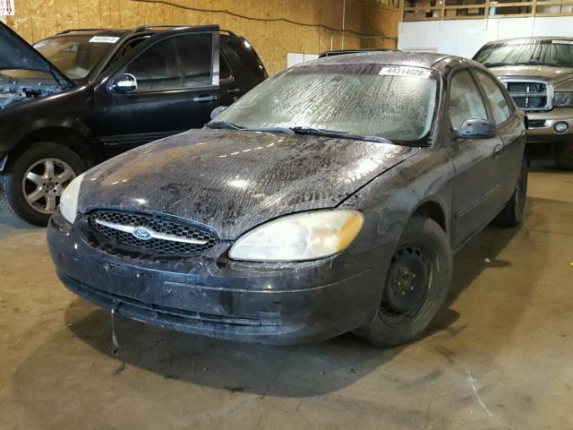 1FAFP55223G138007 - 2003 FORD TAURUS SES BLACK photo 2