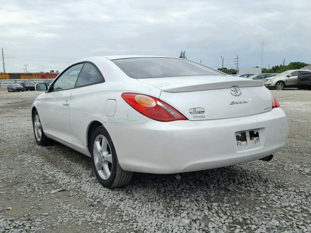 4T1CA38P05U039521 - 2005 TOYOTA CAMRY SOLA WHITE photo 3