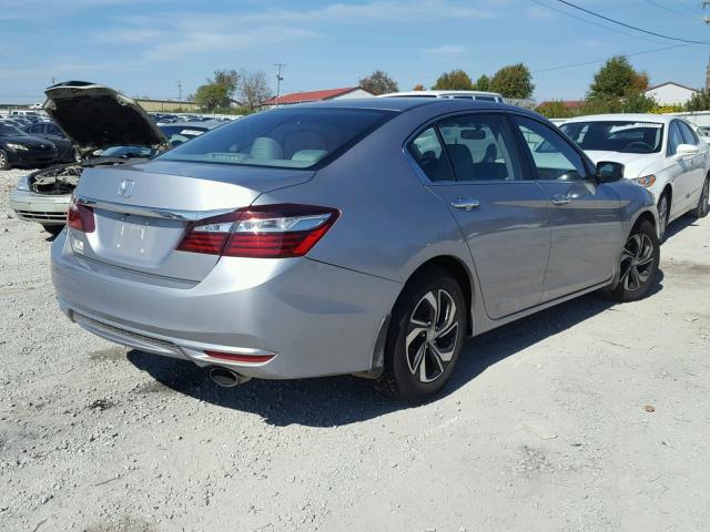 1HGCR2F38HA005969 - 2017 HONDA ACCORD LX SILVER photo 4