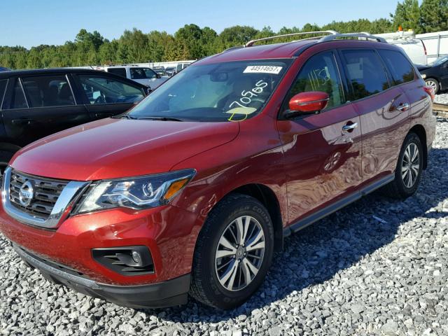 5N1DR2MN5HC639568 - 2017 NISSAN PATHFINDER RED photo 2